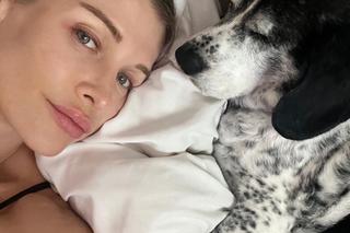 Joanna Krupa z psem