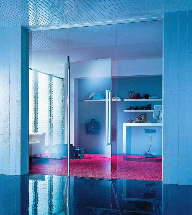 Szklana zabudowa wnętrz