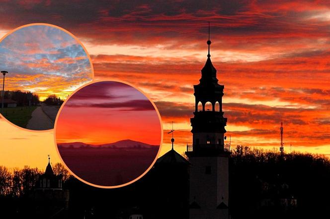 Kolorowy spektakl na niebie na Dolnym Śląsku. Co zwiastuje czerwone niebo? 