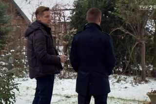 M jak miłość odcinek 1219, Paweł (Rafał Mroczek), Piotrek (Marcin Mroczek)