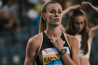 Natalia Kaczmarek w finale biegu na 400 m