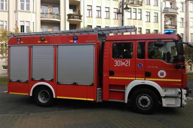 Pożar mieszkania w Bydgoszczy