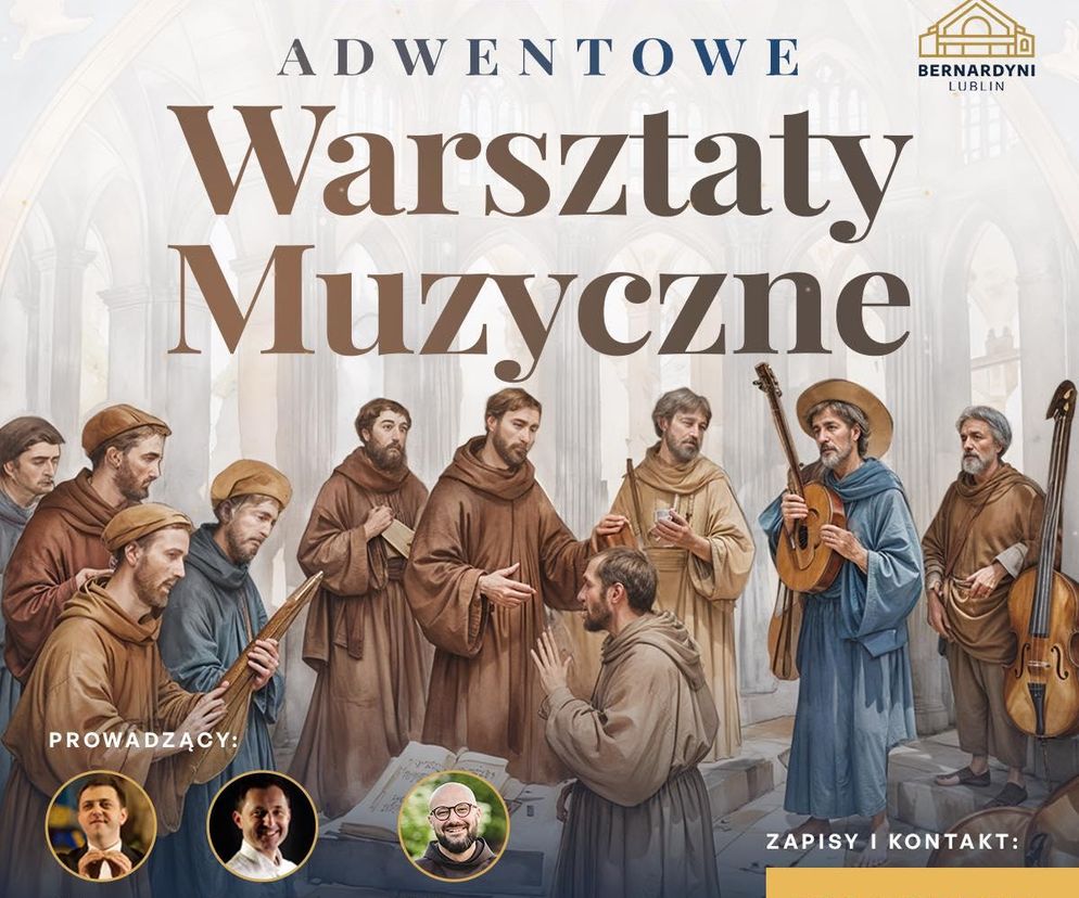 Adwentowe Warsztaty Muzyczne - plakat