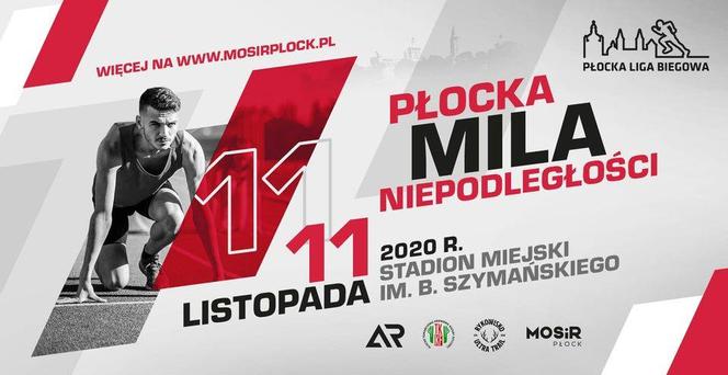Płocka Mila Niepodległości. Trwają zapisy na ostatnią imprezę biegową w Płocku w 2020 roku