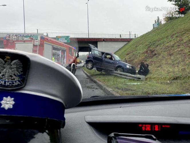 Ruda Śląska: FATALNY dzień dla kierowców na DTŚ. W krótkim czasie aż CZTERY KRAKSY!