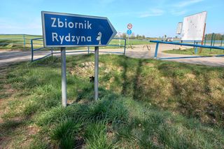 Zalew Rydzyna w Dąbczu koło Leszna