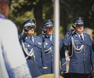 Pogrzeb komendanta policji w Bieruniu. Młodszy inspektor Dariusz Waligóra odszedł na wieczną służbę