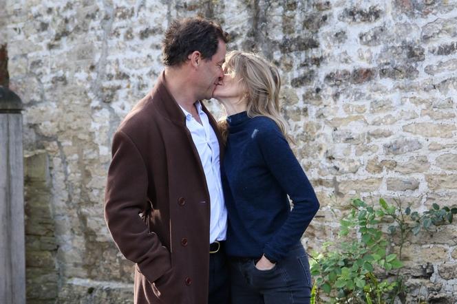 Dominic West i Catherine FitzGerald