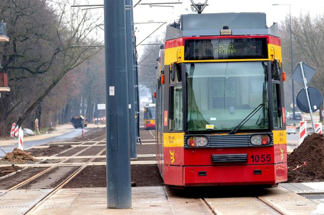 Tramwaje wracają na ul. Wojska Polskiego w Łodzi