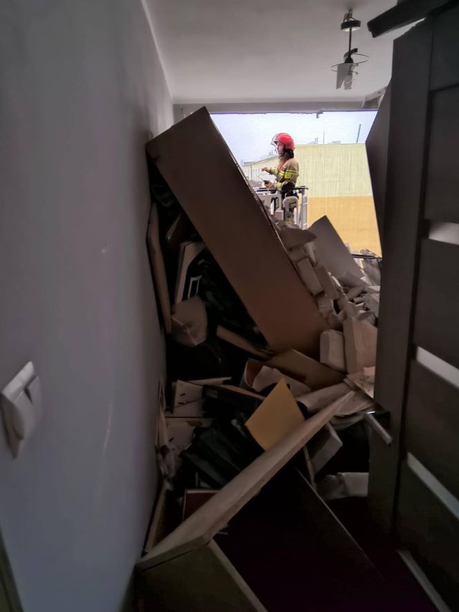 Przez wybuch gazu w Braniewie mieszkańcy stracili wszystko. Trwa zbiórka dla poszkodowanych