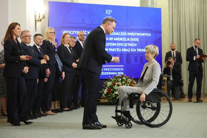 Andrzej Duda spotkał się z paraolimpijczykami