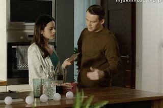 M jak miłość odc. 1803: Jakub Karski (Krzysztof Kwiatkowski), Kasia (Paulina Lasota)