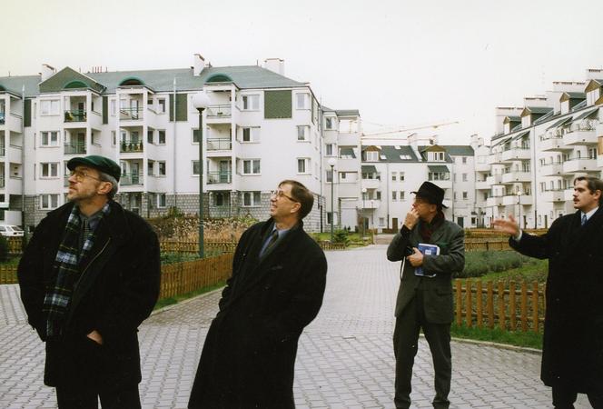 Wizja lokalna w zespole mieszkalnym przy ul. Herbsta 2 na Ursynowie