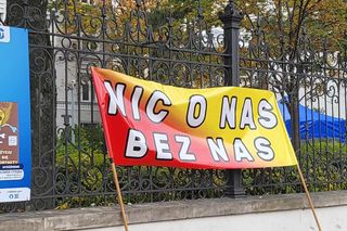 Protest taksówkarzy w Warszawie 16.10.2025