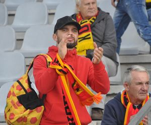 Korona Kielce - Lech Poznań. Zdjęcia kibiców na Exbud Arenie