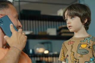 Barwy szczęścia, odcinek 3071: Sebastian (Marek Krupski), Mateuszek (Filip Kowalewicz)