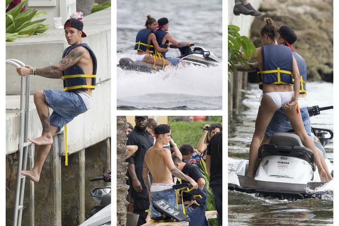 Justin Bieber i Hailey Baldwin na wakacjach