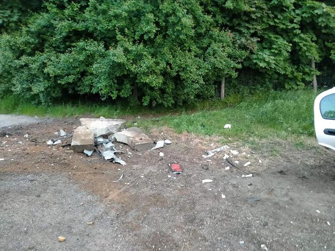 Wypadek pod Płockiem - Marychnów, gmina Staroźreby