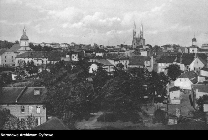 Panorama Rybnika w latach międzywojennych