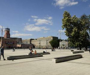 Plac Biegańskiego w Częstochowie przed przebudową