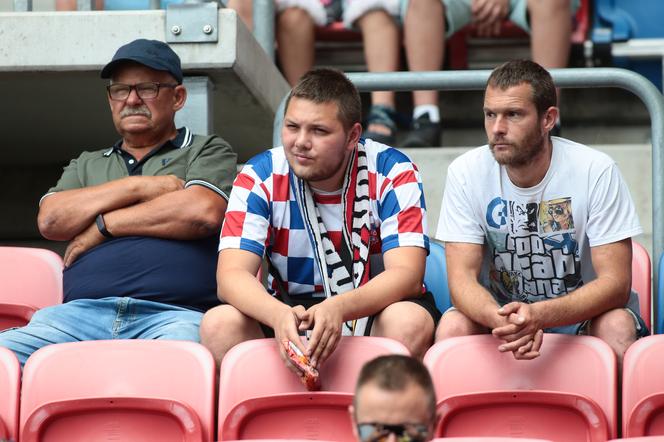 Górnik Zabrze vs Radomiak Radom. Kibice nie kryli niezadowolenia [ZDJĘCIA]