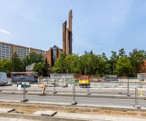 Tramwaj na Stegny w Warszawie