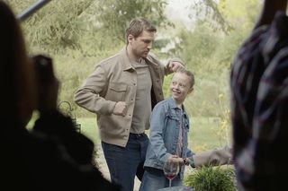 M jak miłość po wakacjach. Nadia (Mira Fareniuk), Dima (Michaił Pszeniczny)