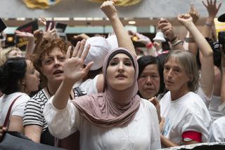 Susan Sarandon na proteście