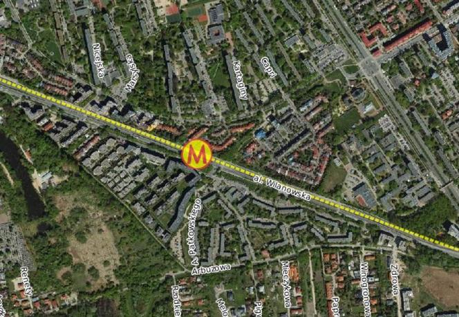 Metro M4 – stacja Stegny
