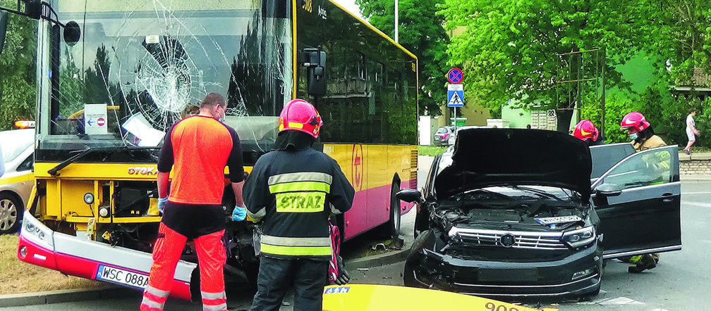 Kolejny wypadek autobusu Arrivy 