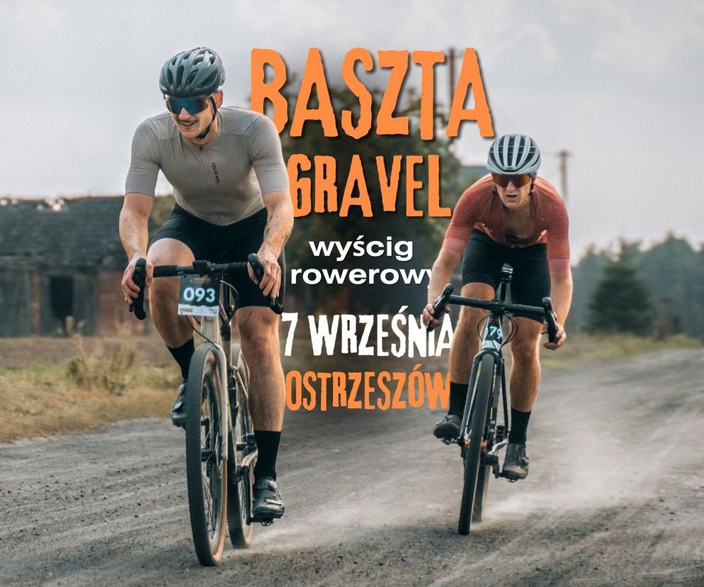 Baszta Gravel wraca do Ostrzeszowa! Szykujcie rowery - start już 7 września!