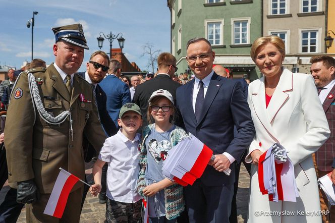 Agata Duda w bieli 