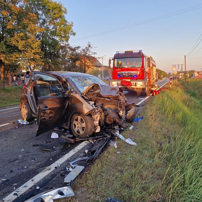 Tragiczny wypadek na DK 15 pod Mogilnem! Nie żyje 15-latek [ZDJĘCIA]