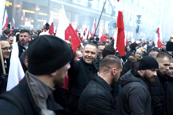 Karol Nawrocki na Marszu 2025