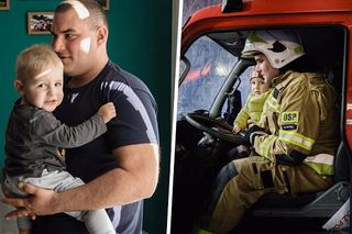 Syn strażaka Kazik Sromek walczy ze śmiertelną chorobę