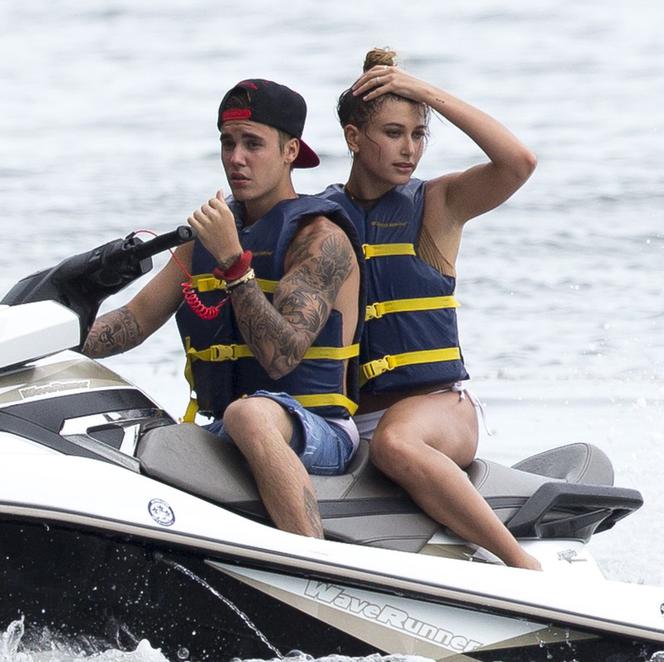 Justin Bieber i Hailey Baldwin na wakacjach