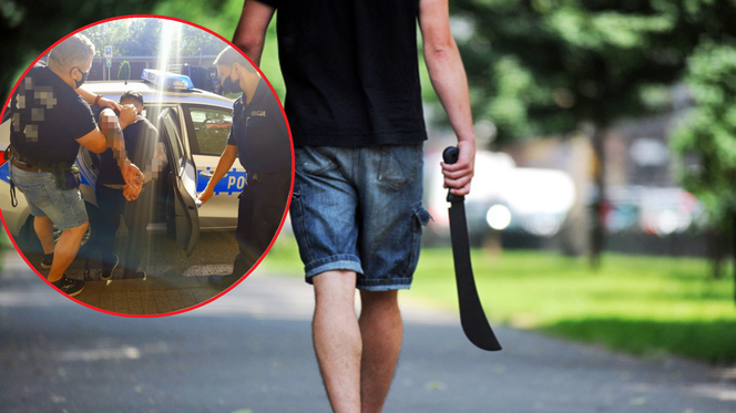 Opole. Furia na drodze. W ruch poszła MACZETA! [ZDJĘCIA]