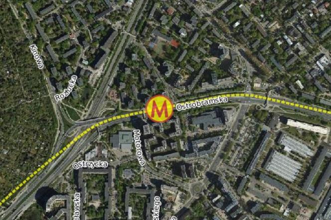 Metro M5 – stacja Przyczółek Grochowski