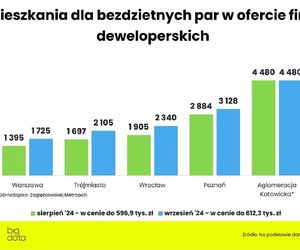 Mieszkania dla bezdzietnych par w ofercie deweloperów