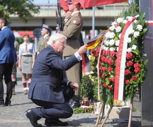 Prezydent Niemiec Frank-Walter Steinmeier w Polsce. Upamiętnił ofiary rzezi Woli