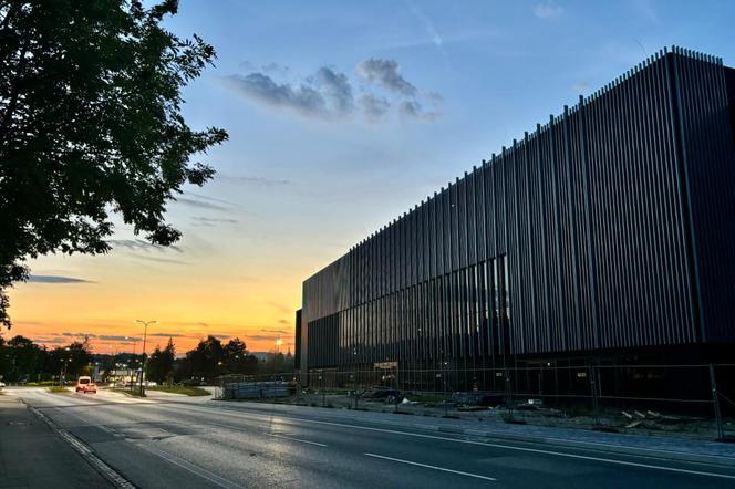 Elewacja stadionu od strony ul. Kilińskiego