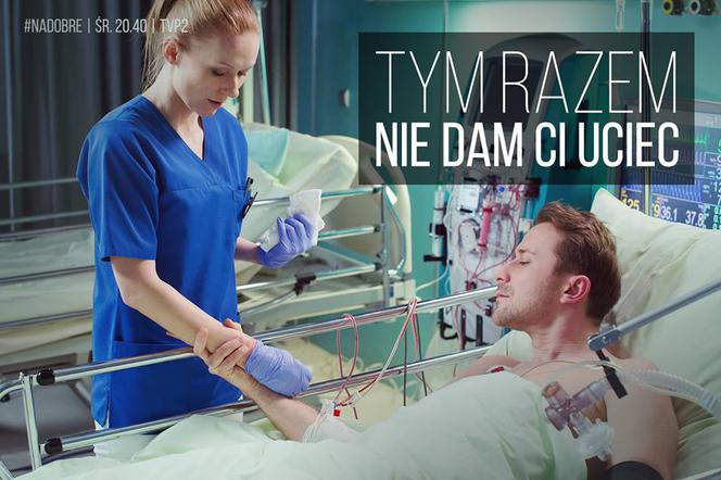 Na dobre i na złe, odcinek 702, Eryk (Paweł Ciołkosz), Wiktoria (Katarzyna Dąbrowska)