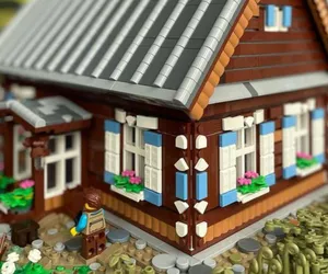 Polak zbudował podlaską chatę z LEGO. Jego projekt ma szansę trafić do sklepów