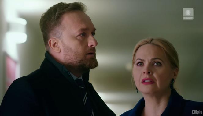 Przyjaciółki 17 odc. 206. Paweł (Bartek Kasprzykowski), Anka (Magdalena Stużyńska)