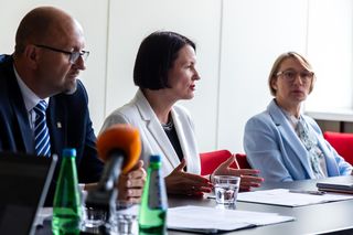 Konfewrencja w siedzibie NFOŚiGW w sprawie programu Czyste powietrze 