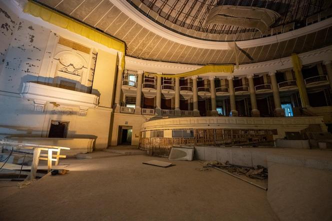 Remont Sali Kongresowej w Pałacu Kultury i Nauki w Warszawie, listopad 2023