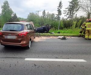 Czołowe zderzenie w Wodzisławiu Śląskim