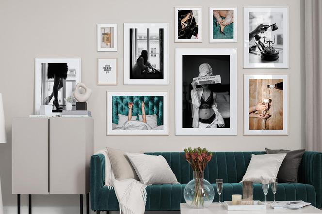 Galeria zdjęć na ścianie - inspiracje. Na czym powiesić zdjęcia na ścianie?
