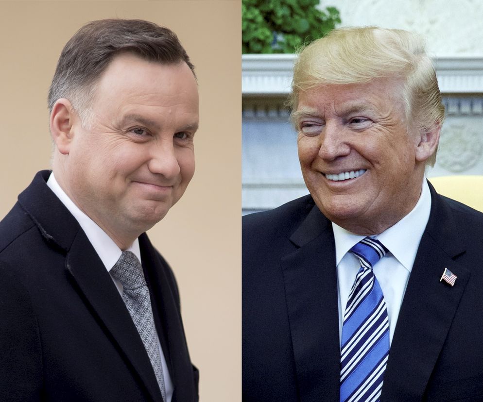 Andrzej Duda, Donald Trump