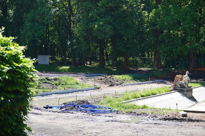 Rewitalizacja Parku Planty. Tak wyglądają majowe prace w centrum Białegostoku